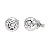 Boucles d'oreilles Bliss Femme Rugiada in Or blanc Diamante 0.15 Ct 20069987 - 20069987